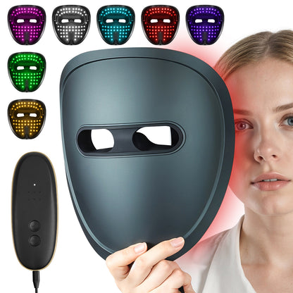 LED Red Light Mask for Skin Care Treatment with Controller