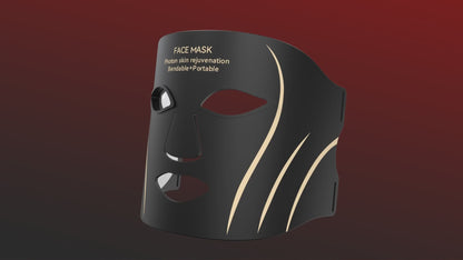 Red Light Therapy Mask for Face with Remote