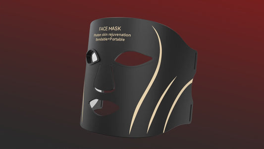 Red Light Therapy Mask for Face with Remote
